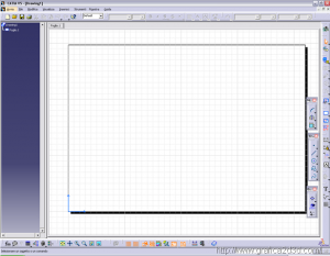 Catia messa in tavola di un disegno 1