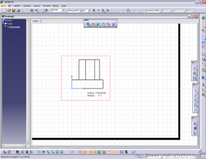 Catia messa in tavola di un disegno 1