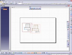 Catia messa in tavola di un disegno 1