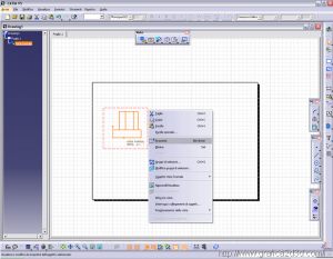 Catia messa in tavola di un disegno 1