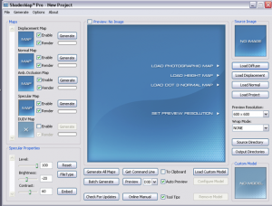 Tutorial : Creare mappe displacement , normal , ambient occlusion , specular per programmi grafica 3d