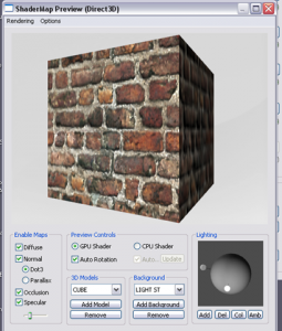 Tutorial : Creare mappe displacement , normal , ambient occlusion , specular per programmi grafica 3d