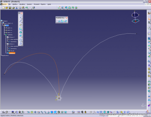 Tutorial surface catia v5 : proietta su superfici