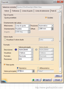 Catia V5 : Cambiare il valore di una quota nel drawing