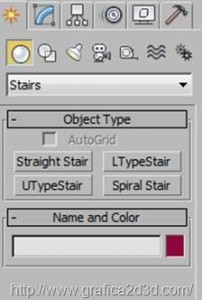 Tutorial 3d studio max : creare una scala con l’oggetto scala