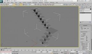 Tutorial 3d studio max : creare una scala con l’oggetto scala