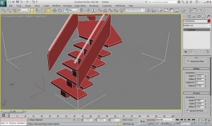 Tutorial 3d studio max : creare una scala con l’oggetto scala