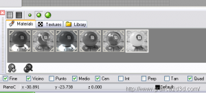 Tutorial Fryrender per rhinoceros: caricare un materiale fryrender scaricato