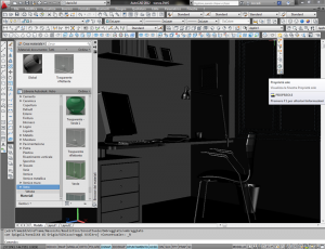 Render di interni con autocad 2012 : impostazione camera ed illuminazione