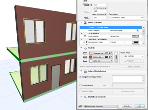 Archicad ottenere un alzato senza linee interne