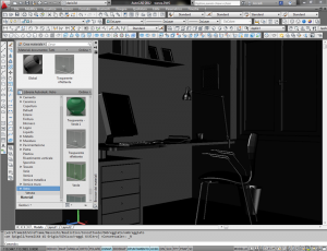 Render di interni con autocad 2012 : impostazione camera ed illuminazione