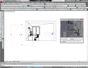 Render di interni con autocad 2012 : impostazione camera ed illuminazione