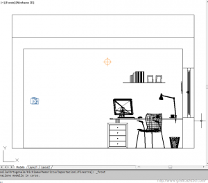 Render di interni con autocad 2012 : impostazione camera ed illuminazione
