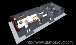 Tutorial spaccato assonometrico con artlantis 4