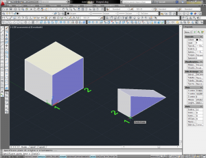 Autocad 3D : Comando Allinea 3d