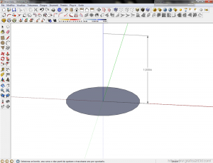 Modellare una sfera con sketchup
