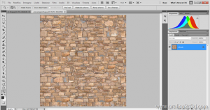 Come si crea un pattern di mattoni in photoshop?