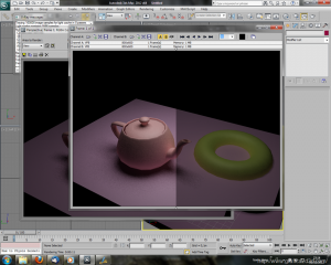 Tutorial 3d studio max : Ram player per confronto tra due render