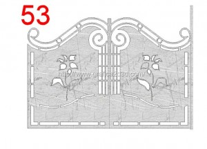 Disegni cancelli in dwg : catalogo 3