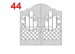 Disegni cancelli in dwg : catalogo 3