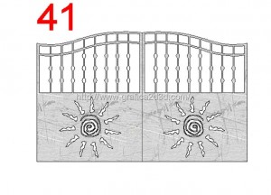 Disegni cancelli in dwg : catalogo 3
