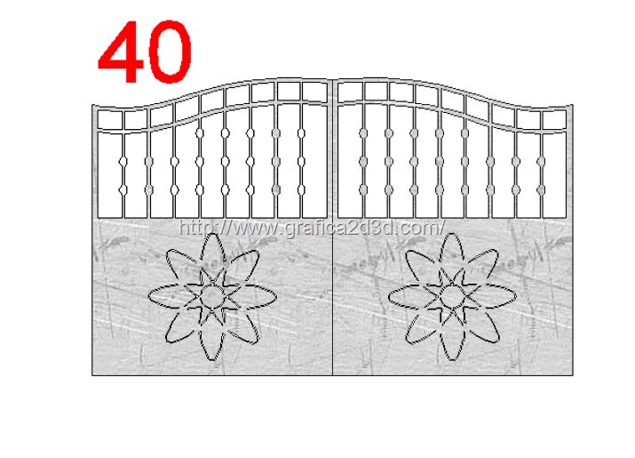 Disegni Cancelli In Dwg Catalogo 2