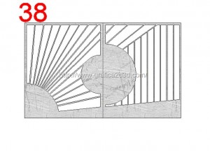 Disegni cancelli in dwg : catalogo 2