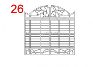 Disegni cancelli in dwg : catalogo 2