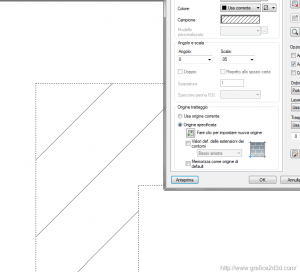Come inserire un tratteggio nei muri di autocad