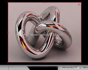 Acciaio ed acciaio satinato con vray e 3d studio