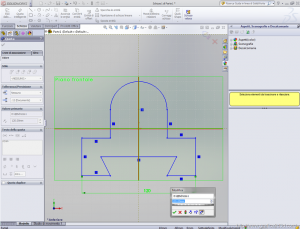 Tutorial solidworks : disegno ed estrusione di una piastra