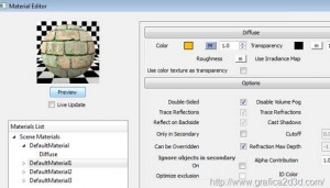 Vray per rhinoceros : material editor parte prima