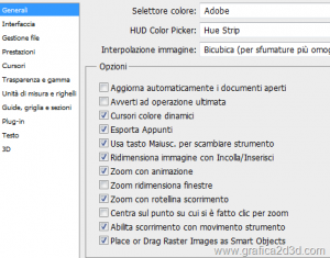 Photoshop eliminare lo zoom rotellina mouse
