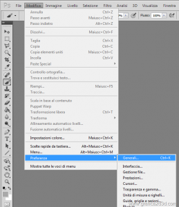 Photoshop eliminare lo zoom rotellina mouse