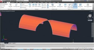 Autocad 2012 modellare una volta a crociera