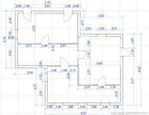 Piantine autocad 2D