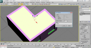 Modellare una casa con 3d studio max: pavimento, copertura, pensilina