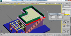Modellare una casa con 3d studio max: la scala