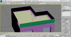Modellare una casa con 3d studio max: pavimento, copertura, pensilina