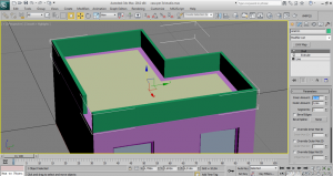 Modellare una casa con 3d studio max: pavimento, copertura, pensilina