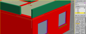 Modellare una casa con 3d studio max: pavimento, copertura, pensilina