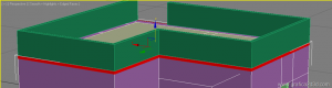 Modellare una casa con 3d studio max: pavimento, copertura, pensilina
