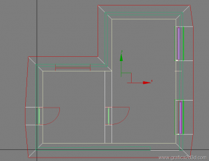 Modellare una casa con 3d studio max: pavimento, copertura, pensilina