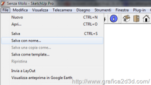 Tutorial sketchup 4 : lo strumento rettangolo , cancellare , selezionare e il salvataggio di file