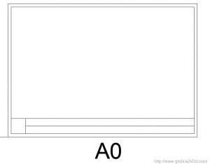 Formato dei fogli nel disegno tecnico con autocad