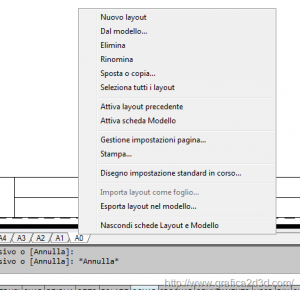 Formato dei fogli nel disegno tecnico con autocad