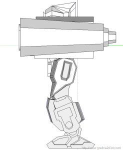 Sketchup robot 03