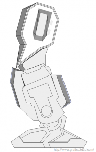 Sketchup robot 01