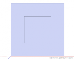 tutorial sketchup 7 :  i comandi offset, muovi, copia e multicopia, ruota