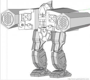 Sketchup robot 03